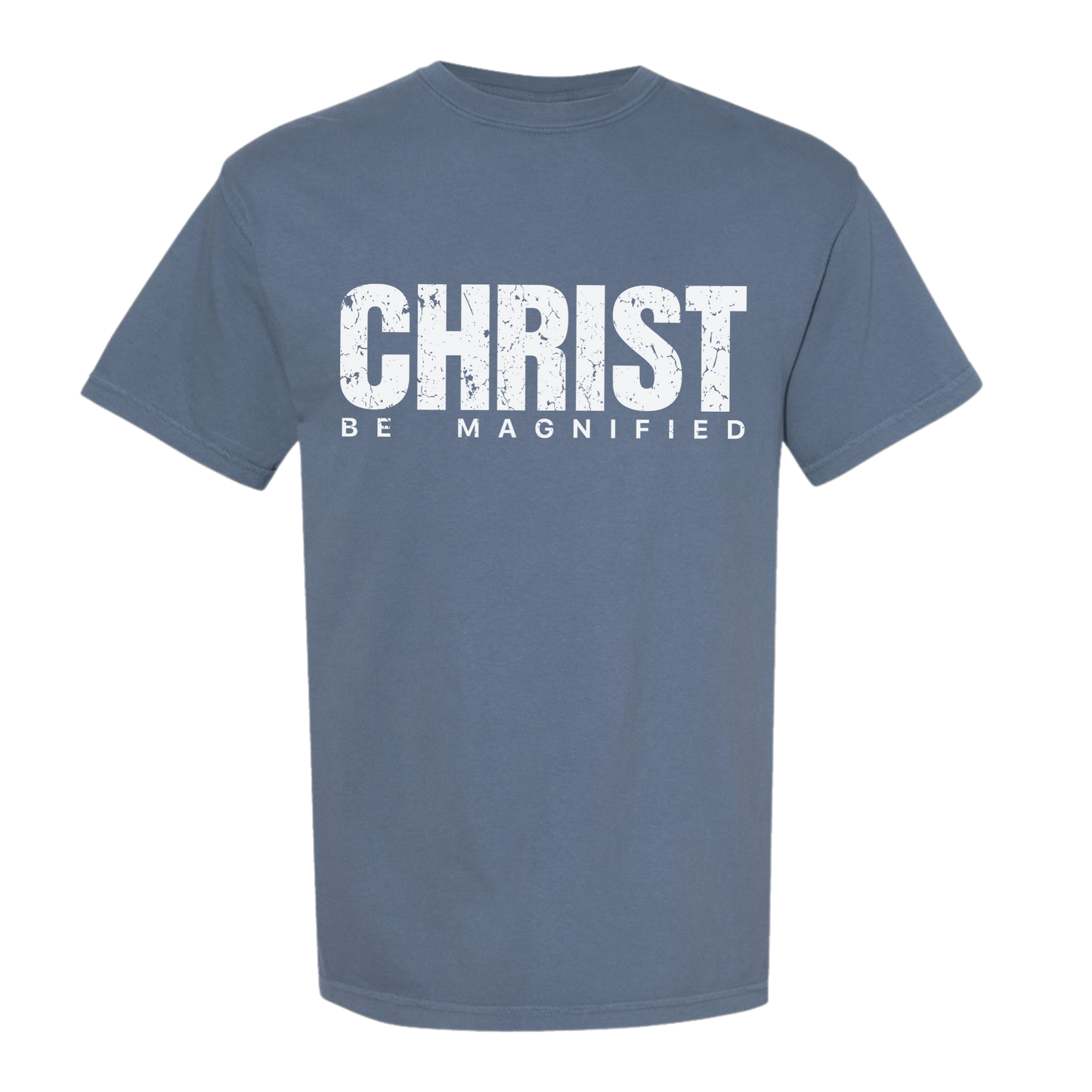 Christ be Magnified - Blue Jean Tee